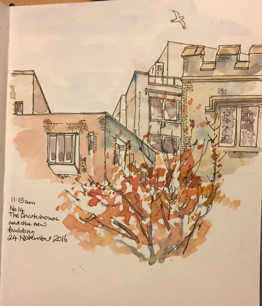 View South West, beyond the Admiral Ashmore building