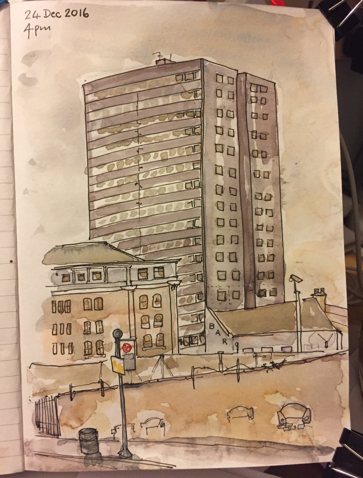 Gambier House from Shepherdess&nbsp;walk