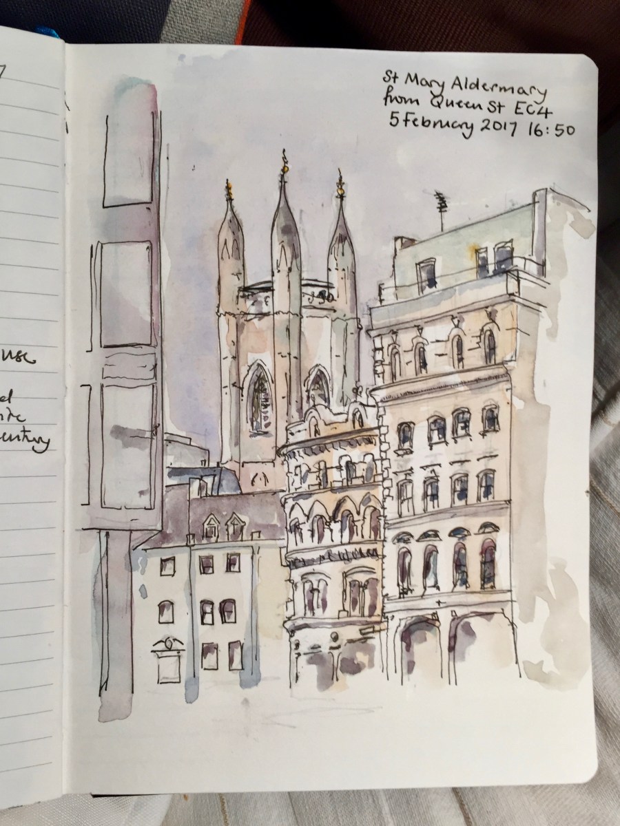 St Mary Aldermary, and Albert Buildings&nbsp;EC4