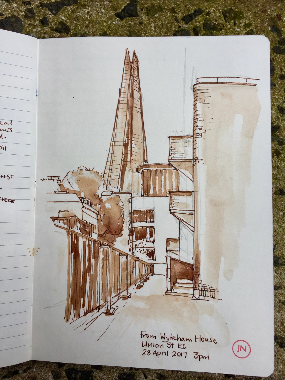 The Shard from Wykeham House, Union Street,&nbsp;SE1