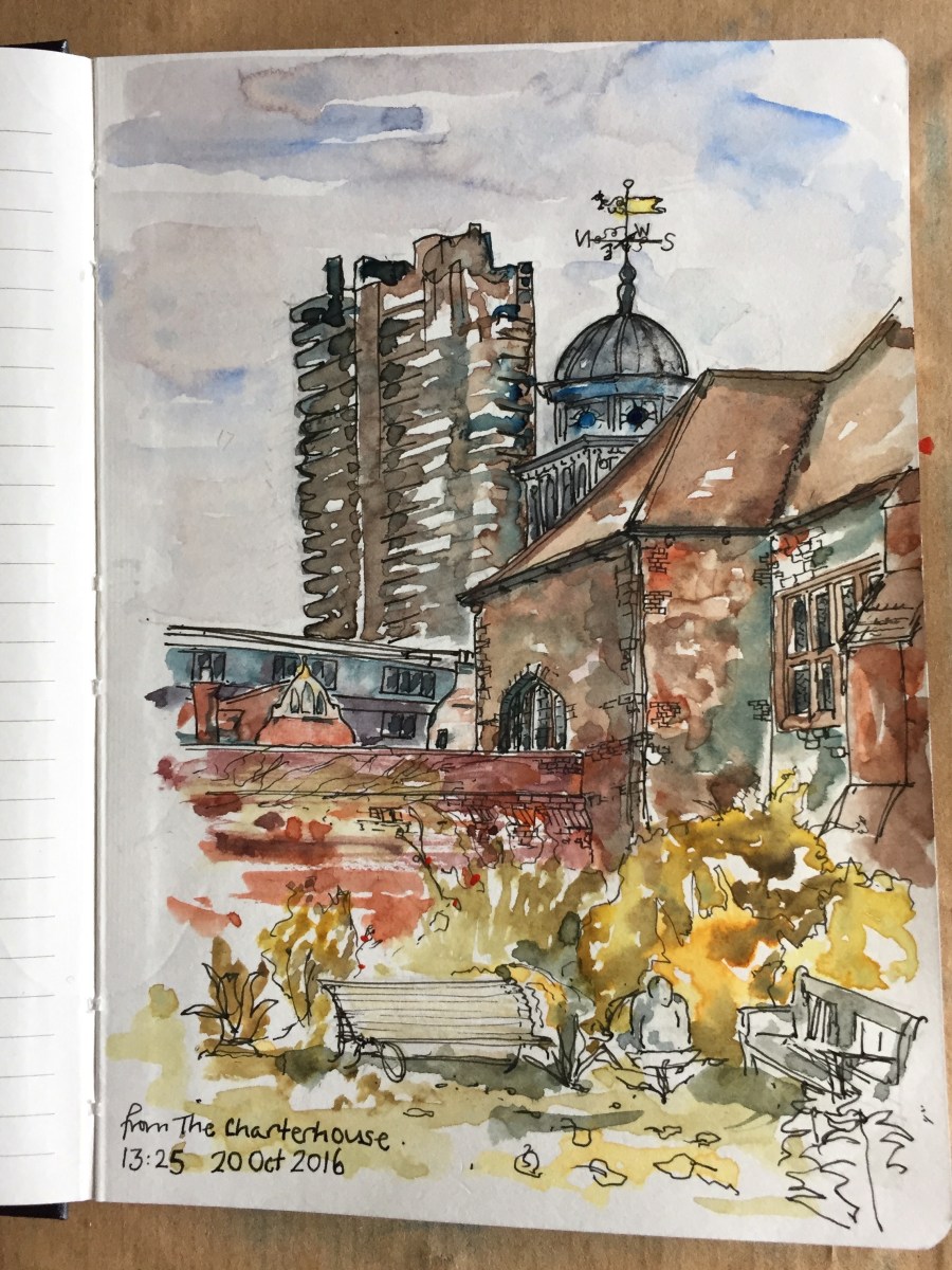 The Charterhouse, Chapel&nbsp;roof