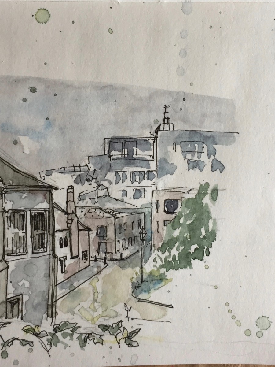 Charterhouse in the&nbsp;rain