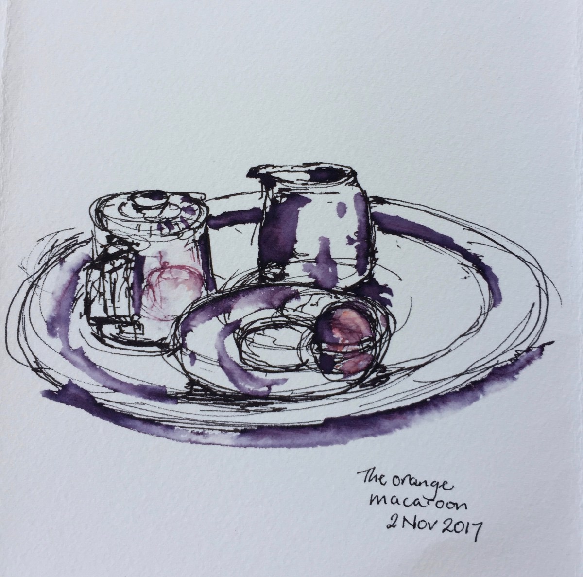 Some sketches of hotel&nbsp;tableware
