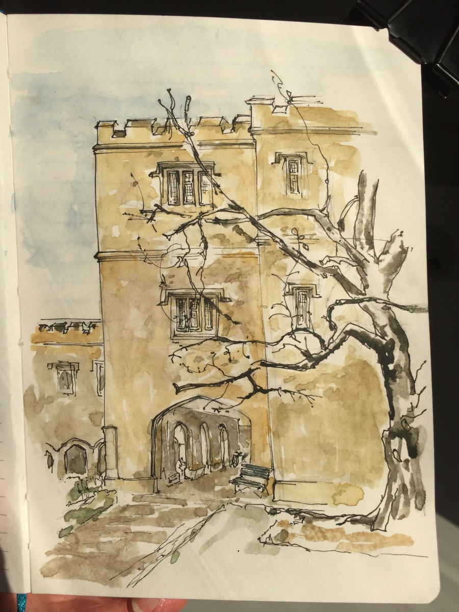 Charterhouse:  North-East Corner of Preachers&nbsp;Court