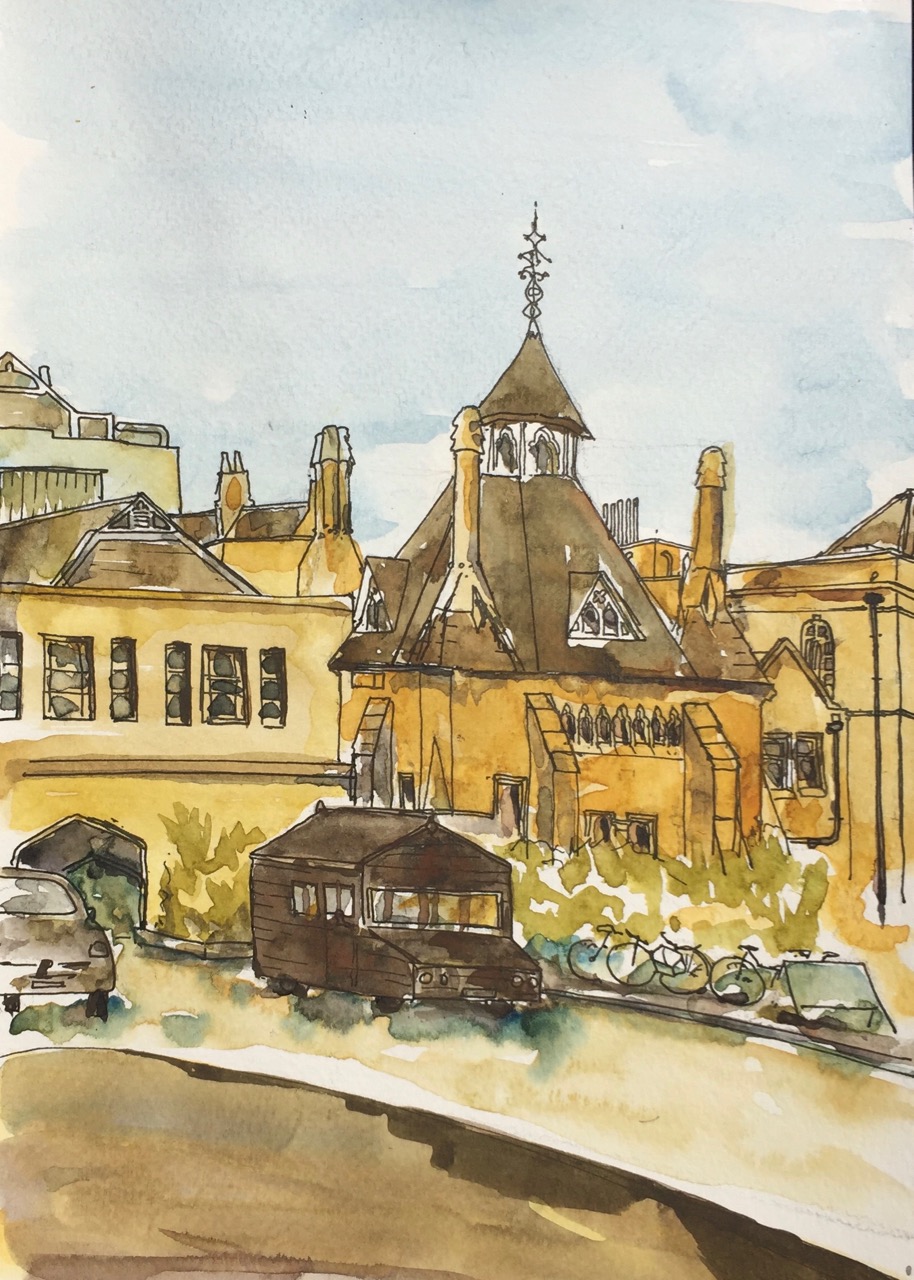 Oxford: Pitt Rivers annex and Merton&nbsp;Chapel