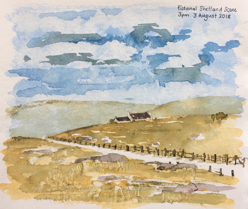 Shetland 2018 drawing