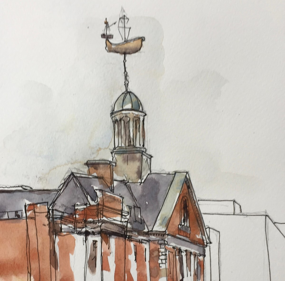 The boat on top of Haggerston&nbsp;Baths