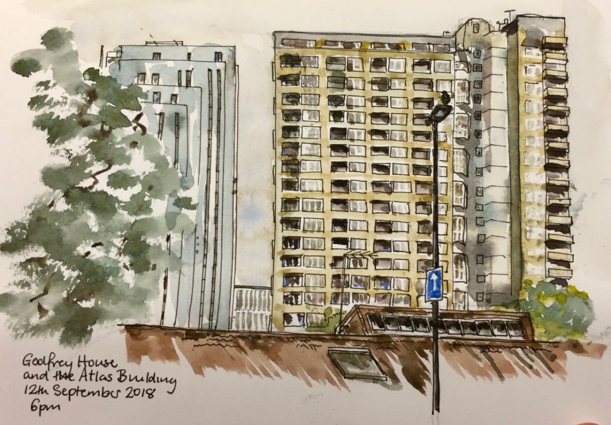 Godfrey House and the Atlas&nbsp;Building