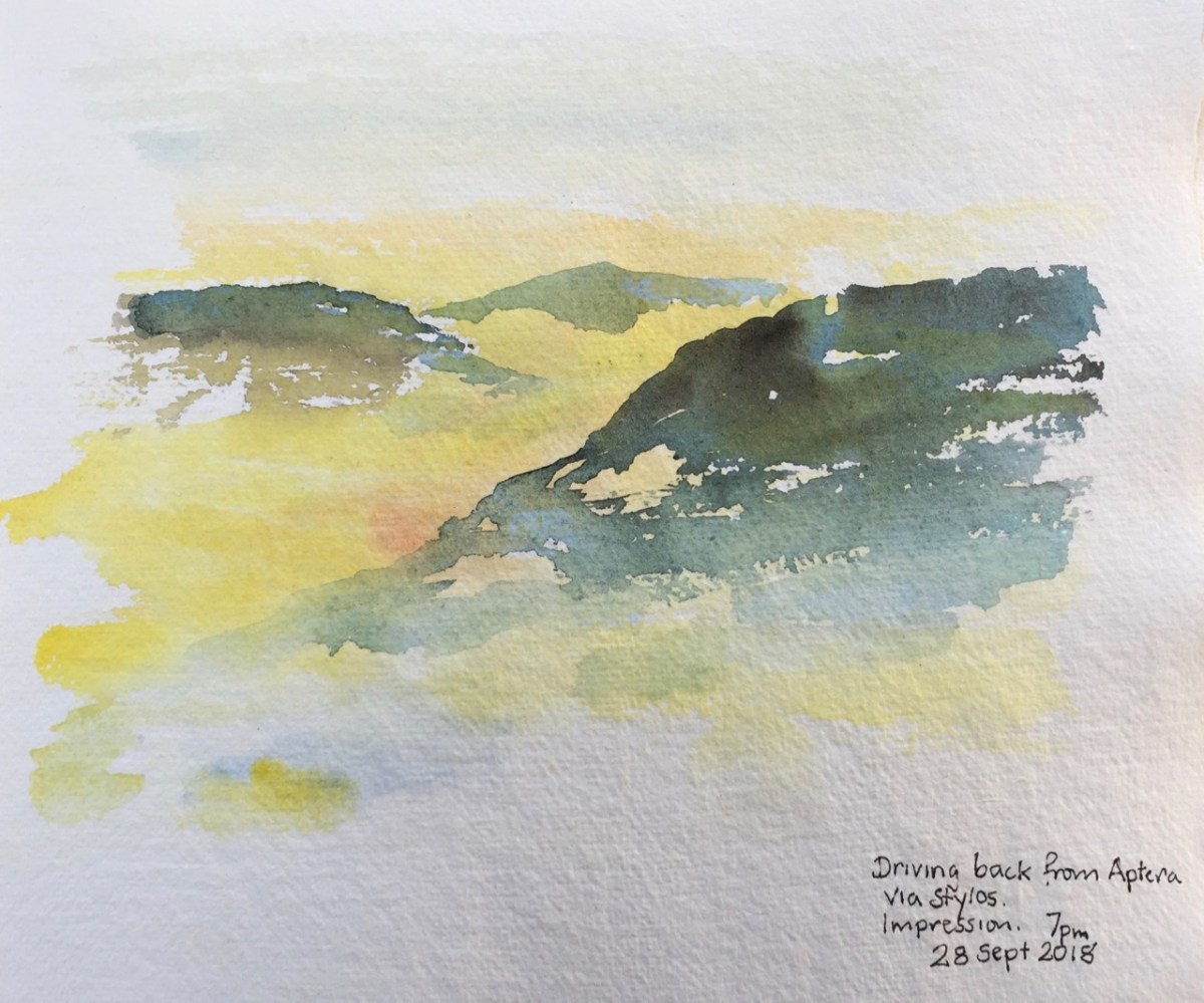 Sketches in Crete – Sept&nbsp;2018