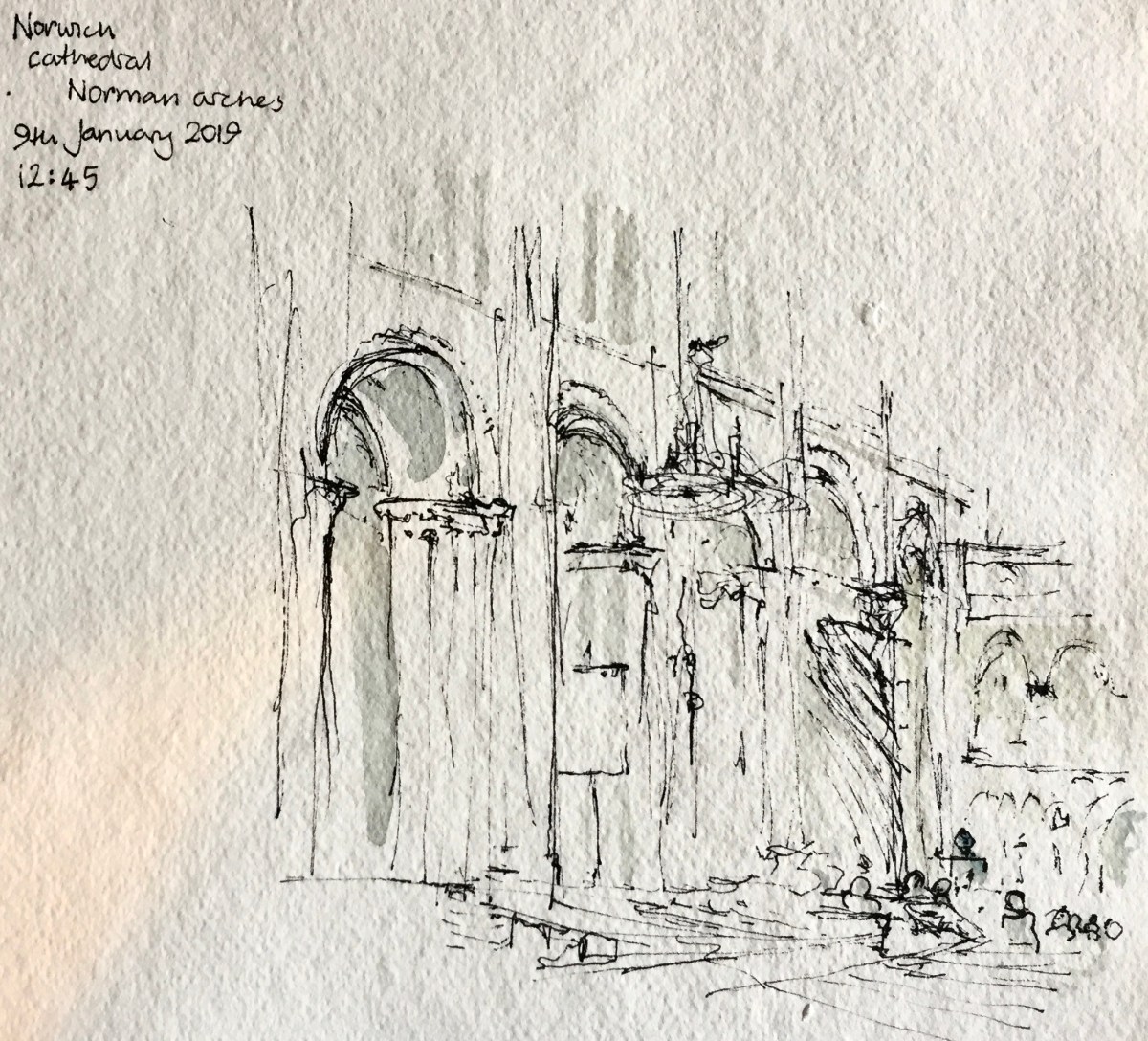 Sketching in Norwich