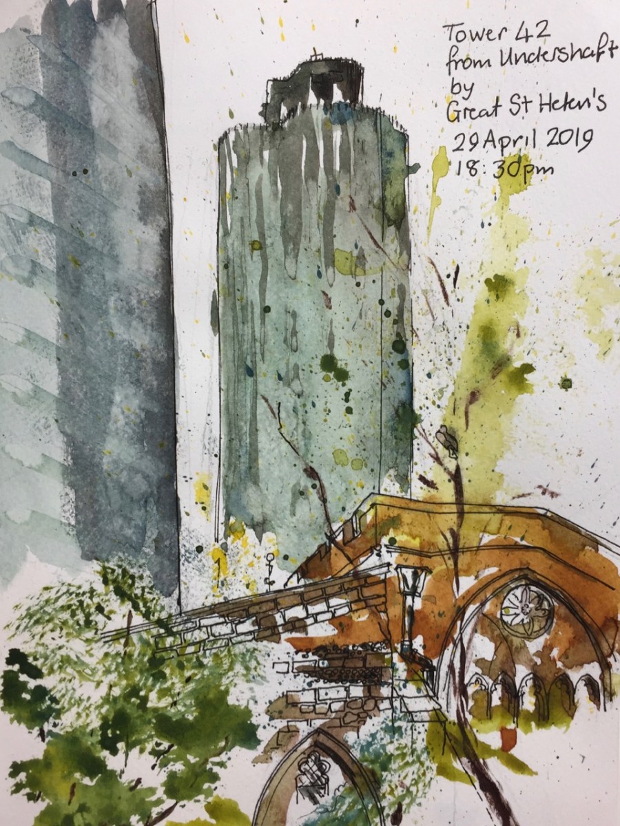 Tower 42 from&nbsp;Undershaft