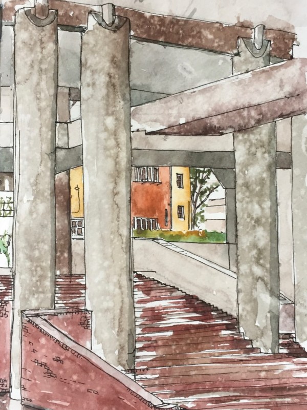 Under Mountjoy House,&nbsp;Barbican