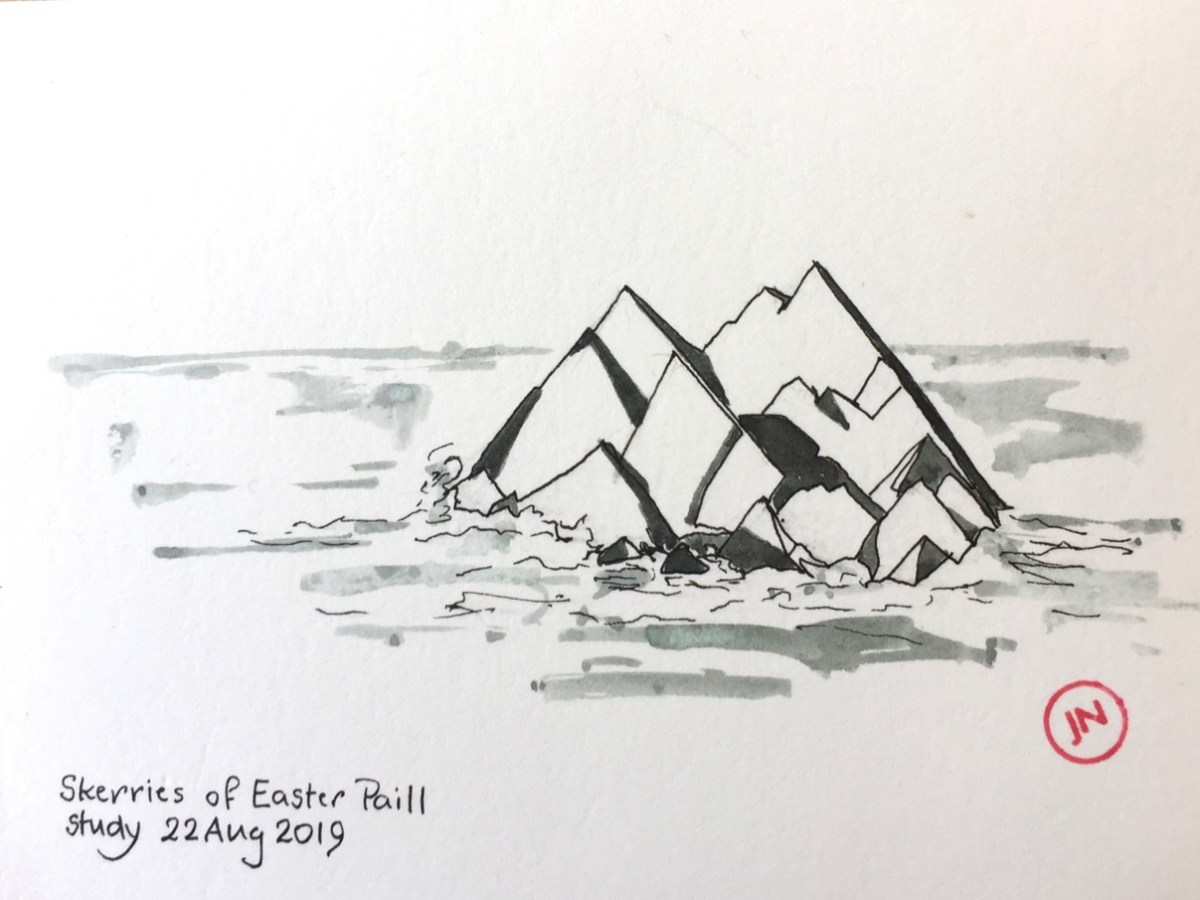 Shetland, Skerries of Easter&nbsp;Paill