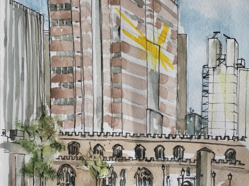 From the Barbican Lakeside&nbsp;Terrace