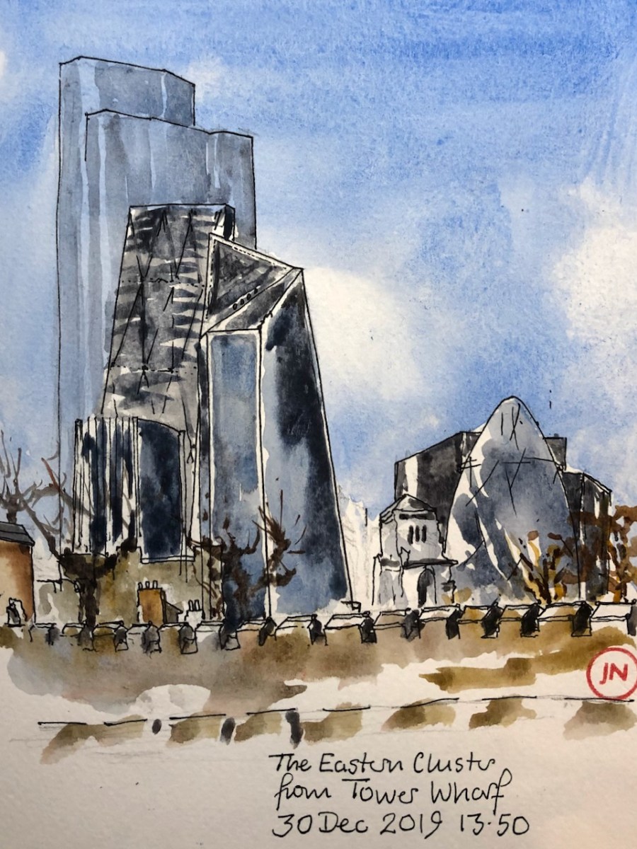 The Eastern Cluster from Tower&nbsp;Wharf