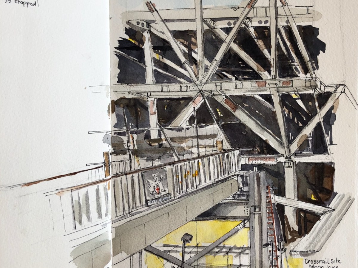 Crossrail site, Moor Lane&nbsp;EC2