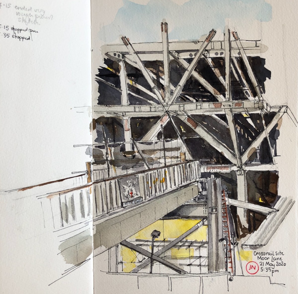 Crossrail site, Moor Lane&nbsp;EC2