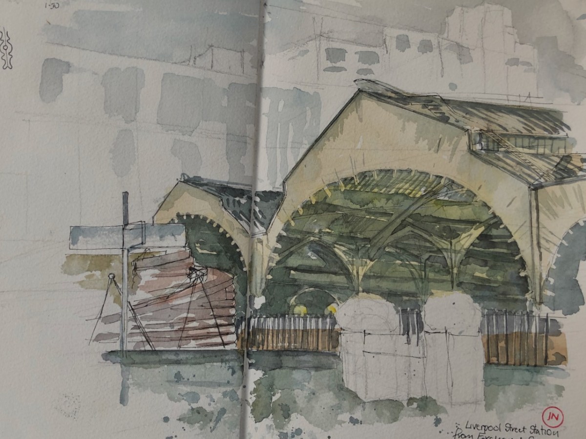 Liverpool Street Station from Exchange&nbsp;Square