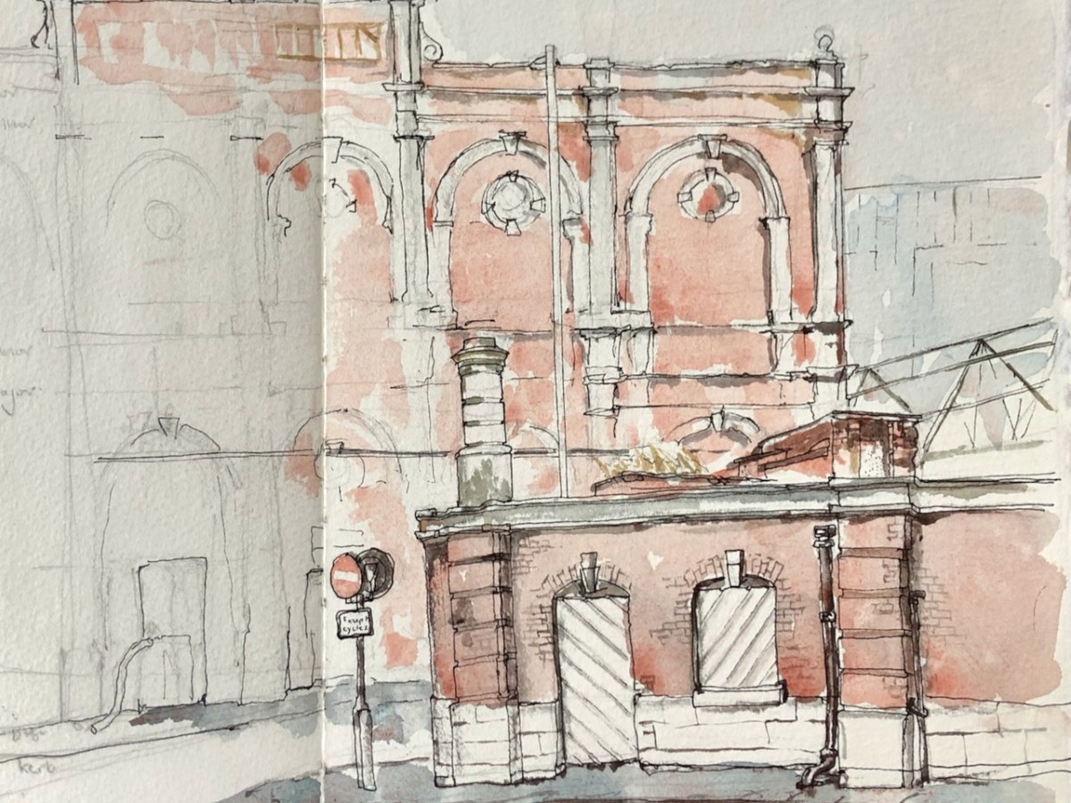 The Red House and The Triangular Building, Smithfield&nbsp;EC1