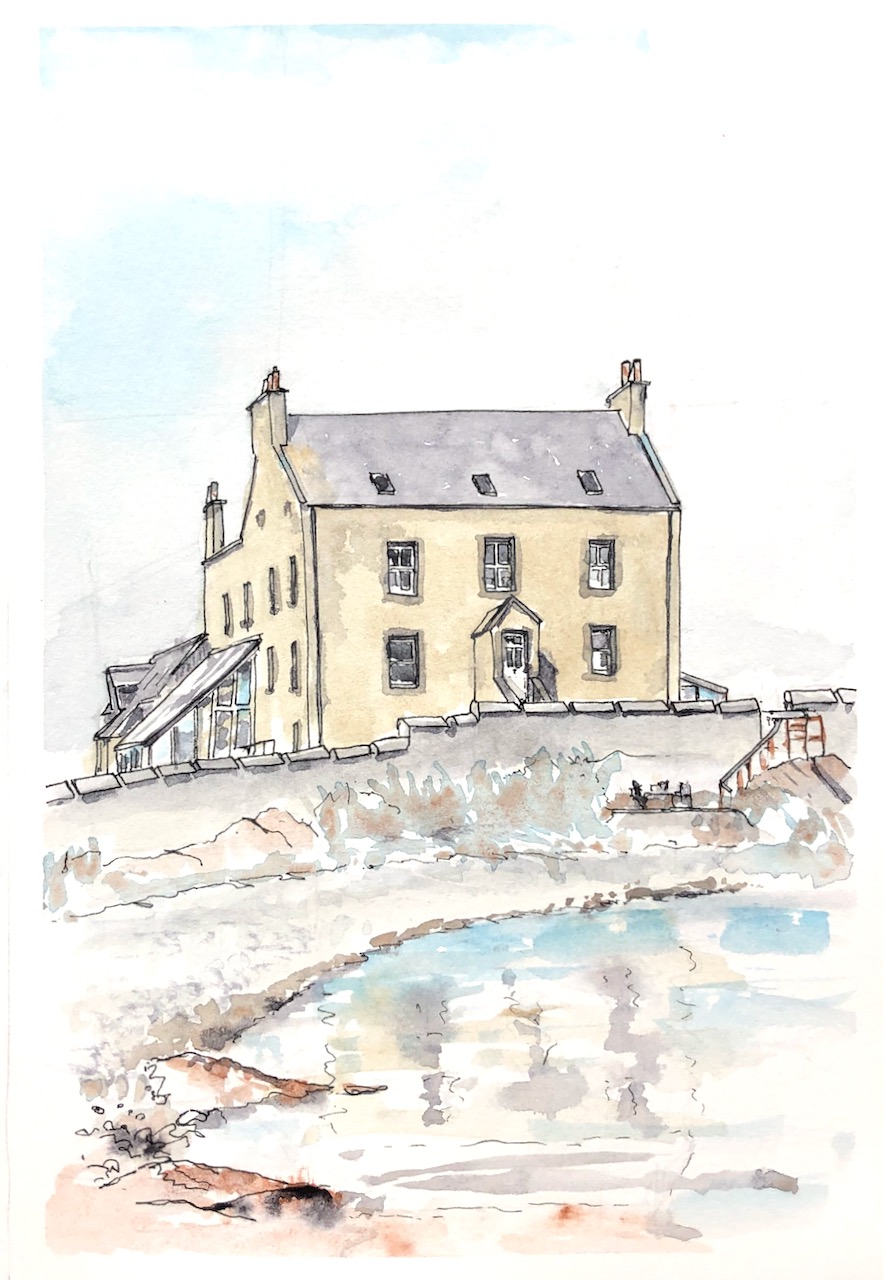 Shetland: Burrastow House