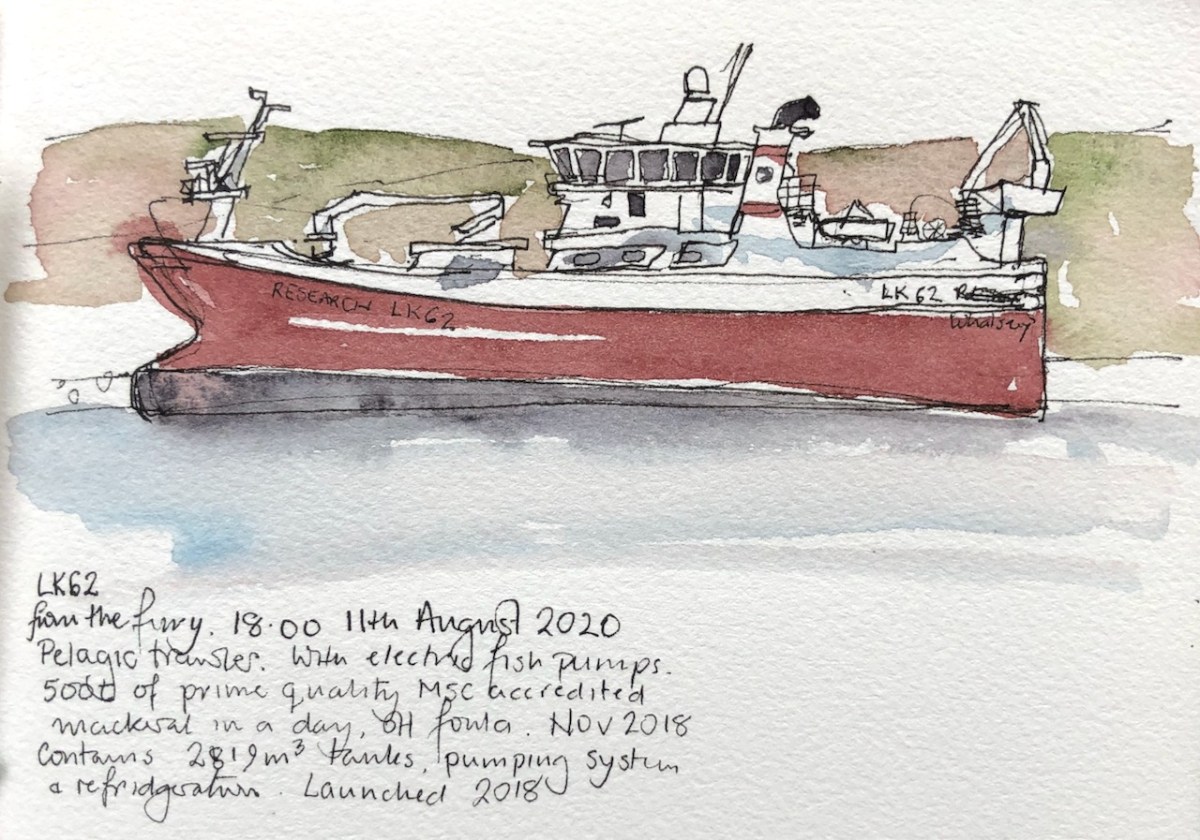 Sketching on the journey&nbsp;South