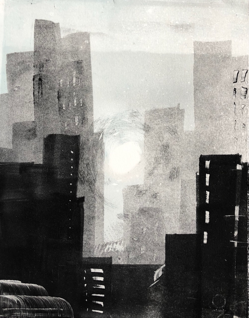 Monoprints: the City&nbsp;(1)