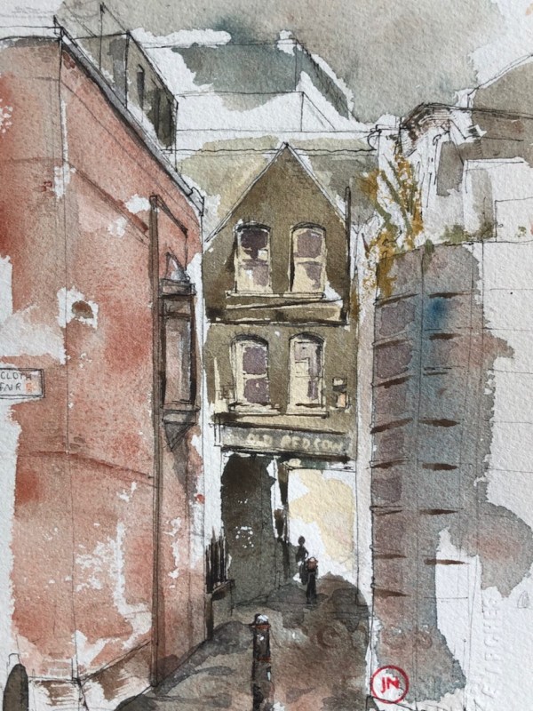 The Old Red Cow, from Cloth&nbsp;Fair