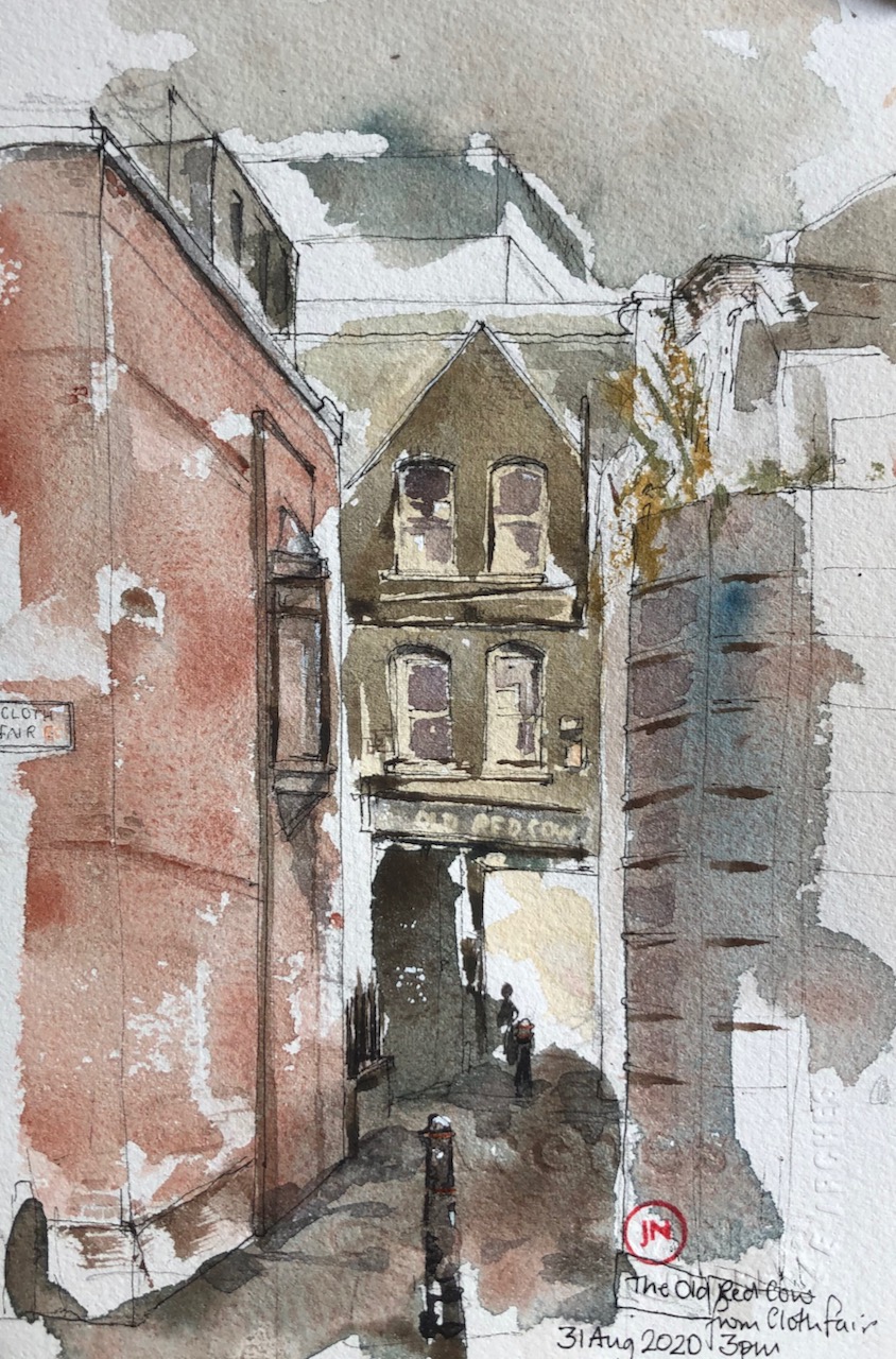 The Old Red Cow, from Cloth&nbsp;Fair