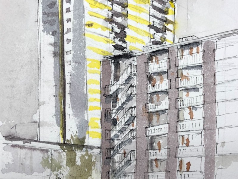 Great Arthur House and Cullum Welch&nbsp;House