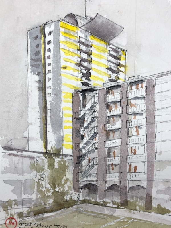 Great Arthur House and Cullum Welch&nbsp;House