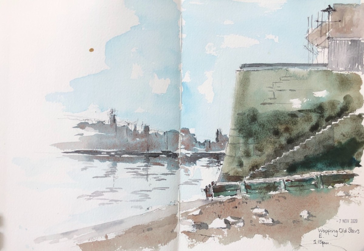 Wapping Old Stairs – Thames&nbsp;Beach