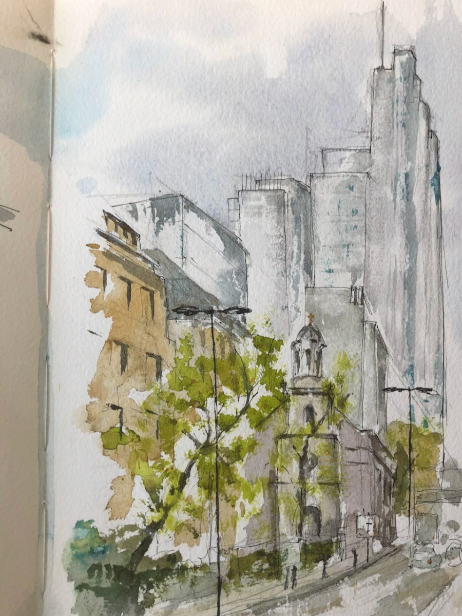 All Hallows on the Wall EC2, and 110&nbsp;Bishopsgate