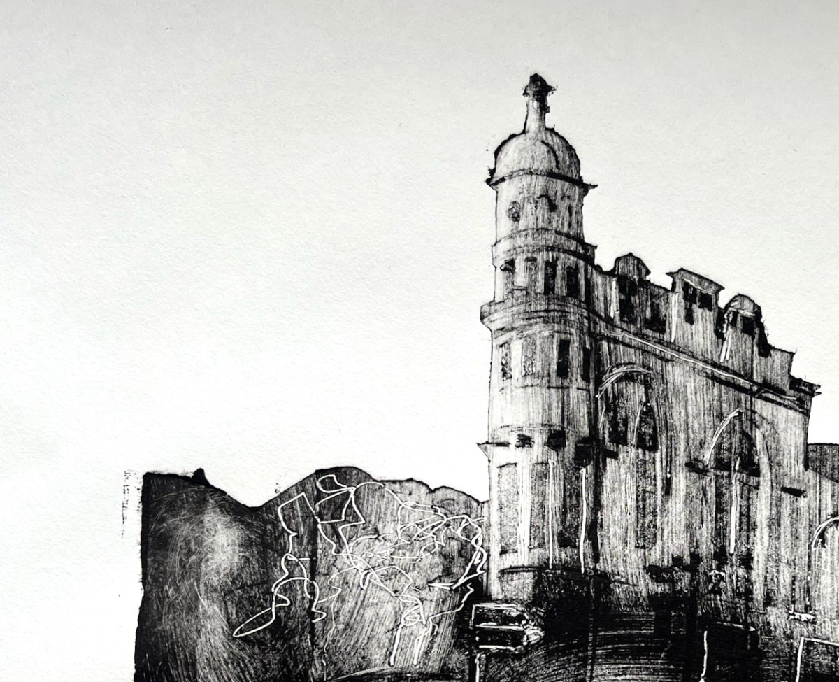 The Boston Arms –&nbsp;monoprint