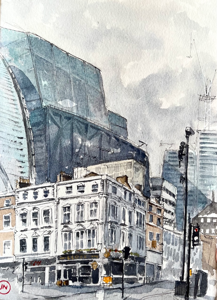 The Globe Moorgate, and Crossrail buildings&nbsp;EC2