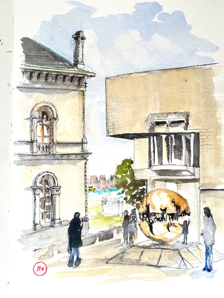 Trinity College Dublin,&nbsp;corner