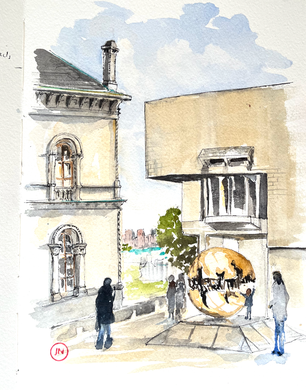 Trinity College Dublin,&nbsp;corner