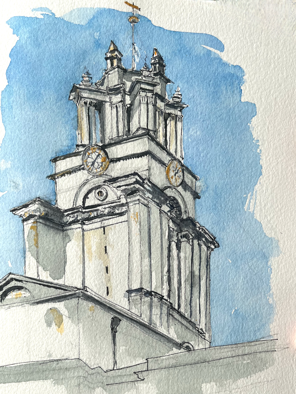 Tower of St Anne’s Church Limehouse,&nbsp;E14