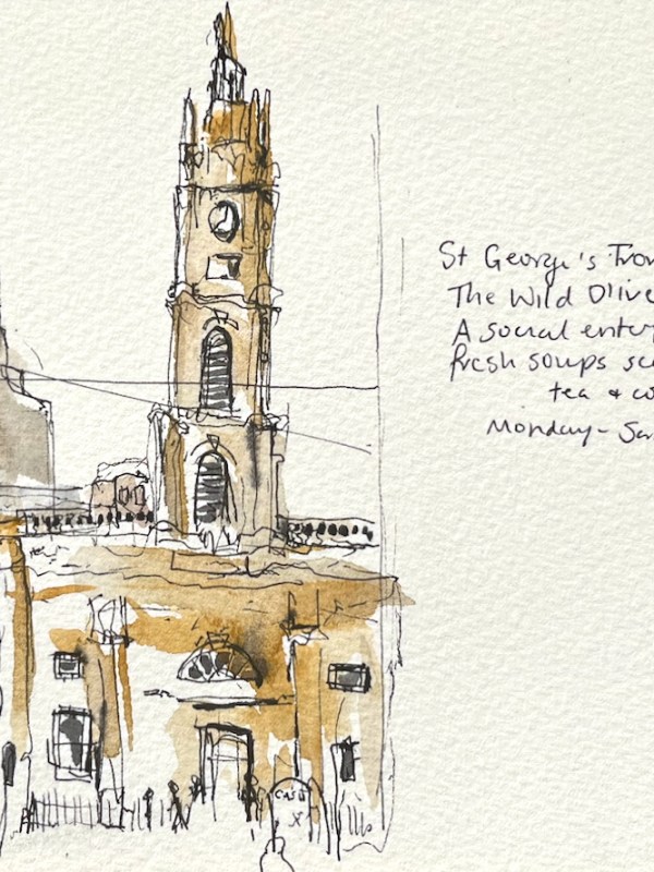 Walking around Glasgow