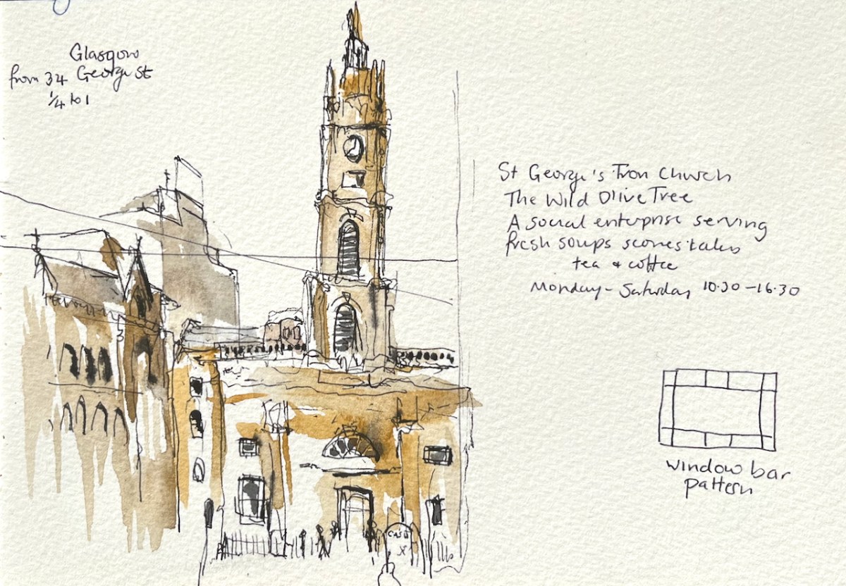 Walking around Glasgow