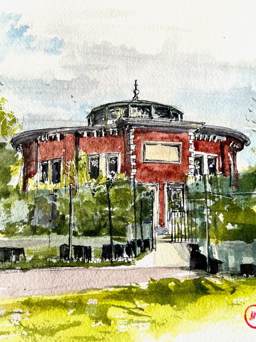 Rotherhithe Tunnel Shaft 3, King Edward Memorial Park,&nbsp;E14